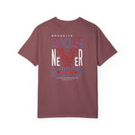 Brooklyn Never Mind Printed Half Sleeve Cotton T-shirt