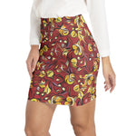 Elastic Waist Bodycon Skirt