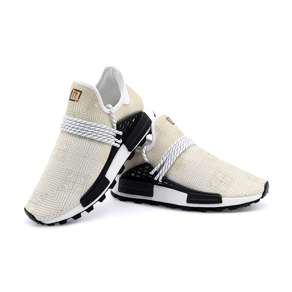 Premium Slip-On Knit Sneakers – Elegant Beige Textured Design