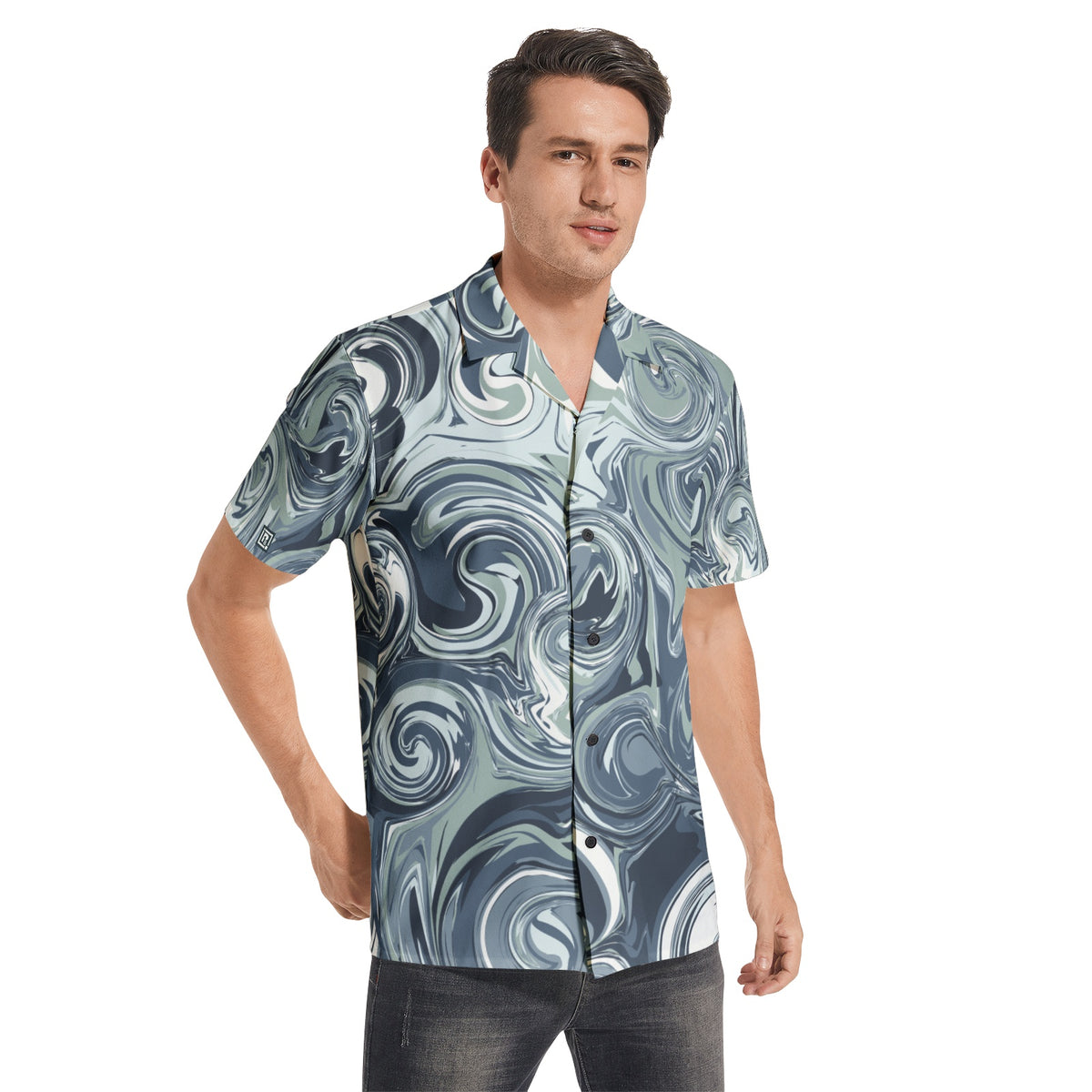 Men's All-over print Short Sleeve Shirts