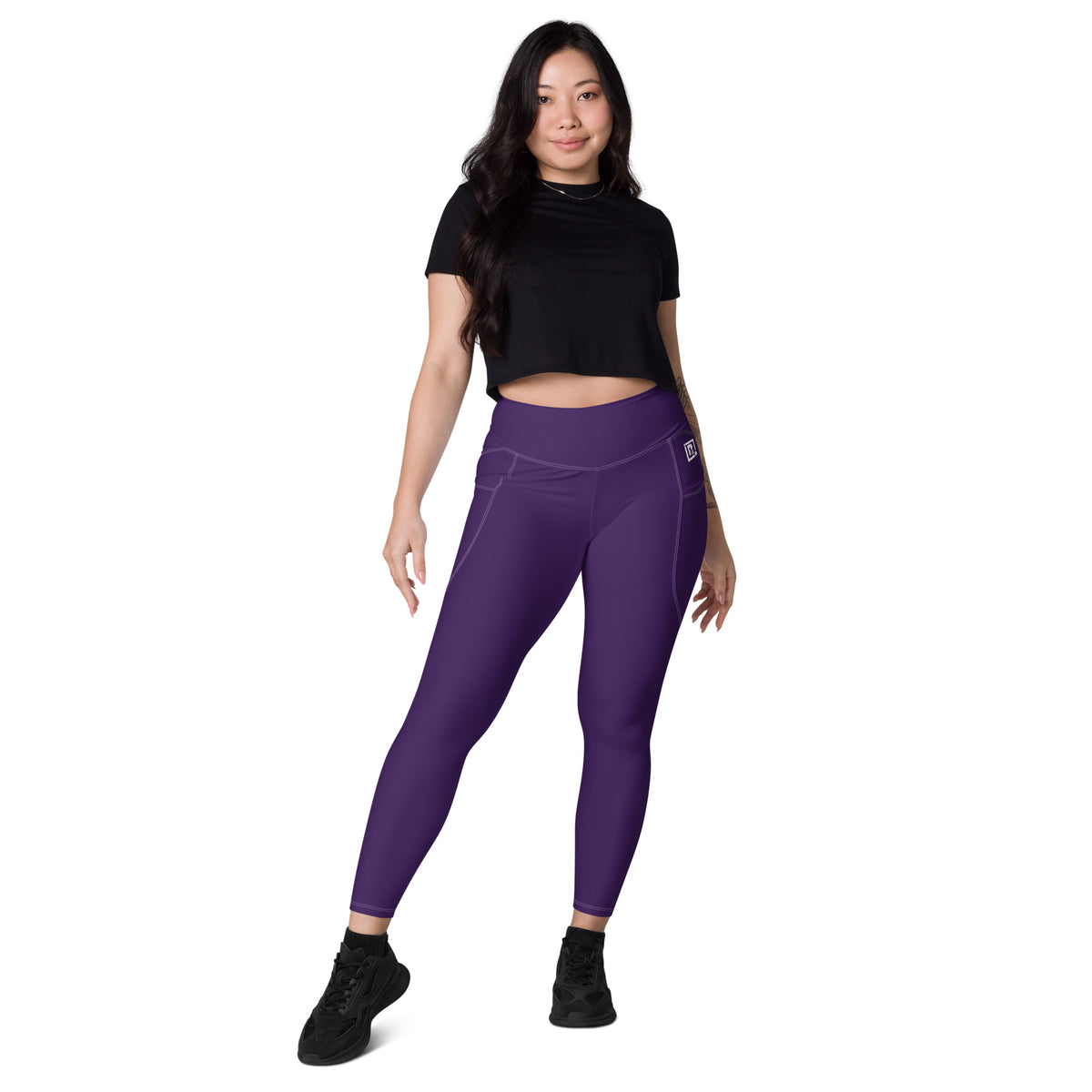 Women’s Purple Pocket Leggings