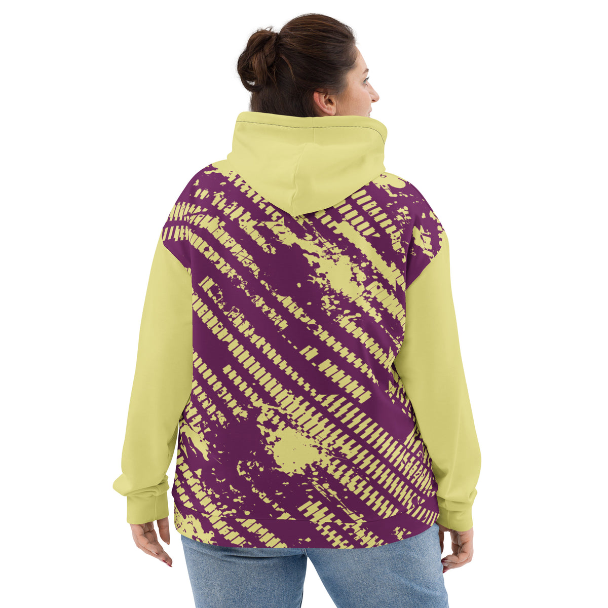 Women’s Abstract Print Hoodie