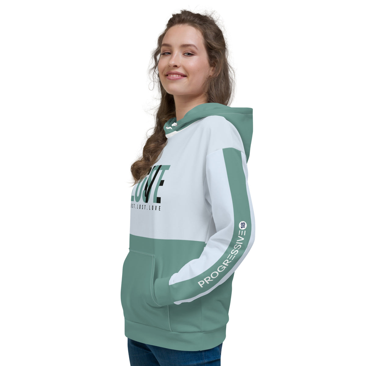 Women’s "Lust. Lost. Love" Colorblock Hoodie