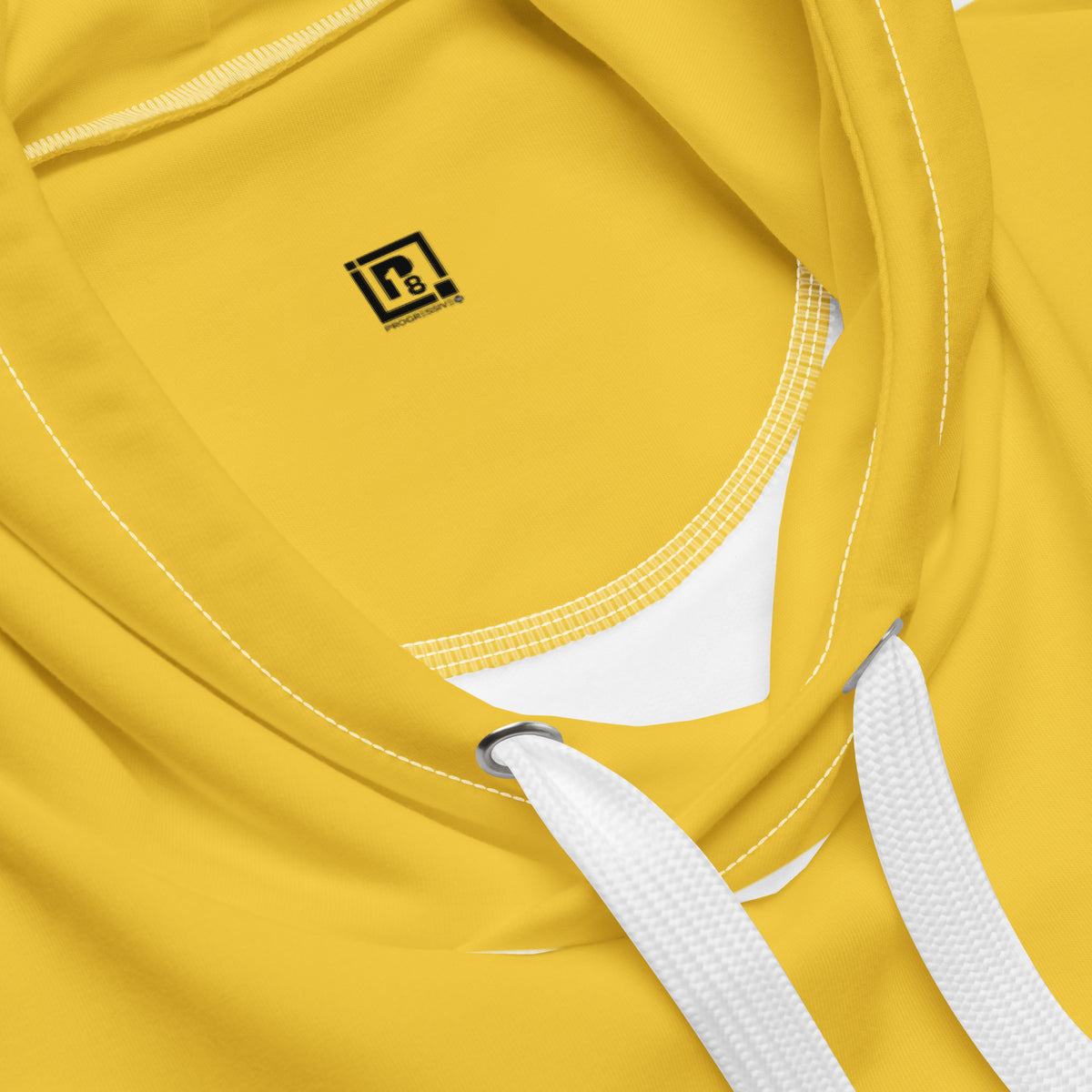 Women’s Yellow "Creative" Graphic Hoodie