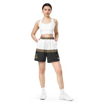 Women's Tri-Tone Athletic Shorts
