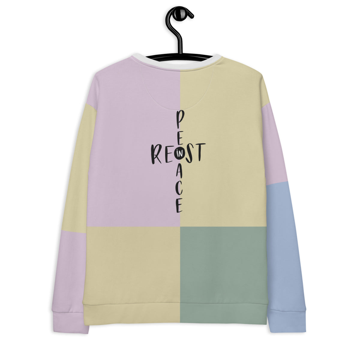 Women's Pastel Color Block Sweatshirt