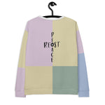 Women's Pastel Color Block Sweatshirt