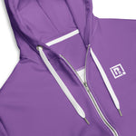 Women’s Purple Zip-Up Hoodie