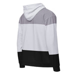 Women’s Monochrome Colorblock Zip-Up Hoodie