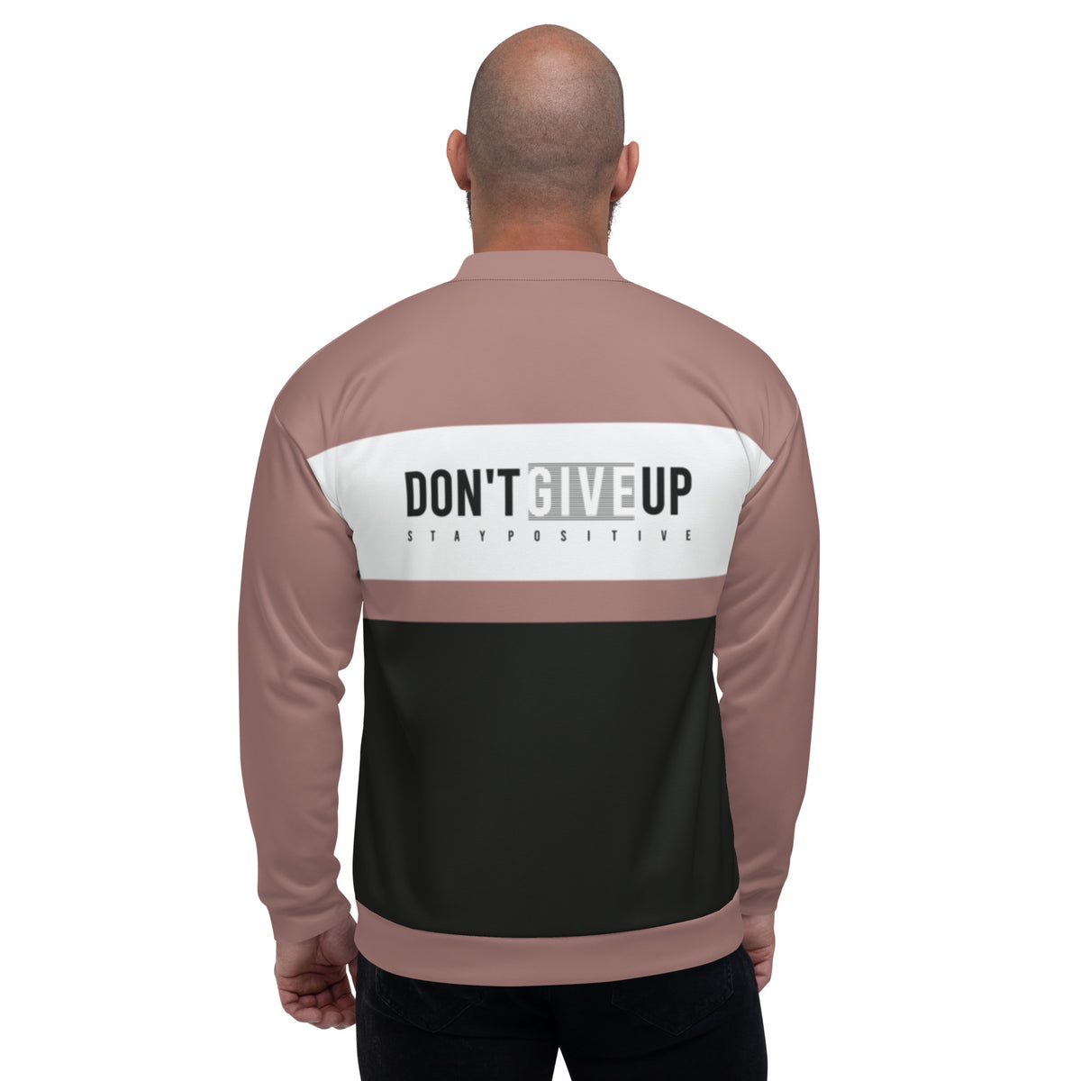 Men's Full Sleeve Multicolor Print Bomber Jacket