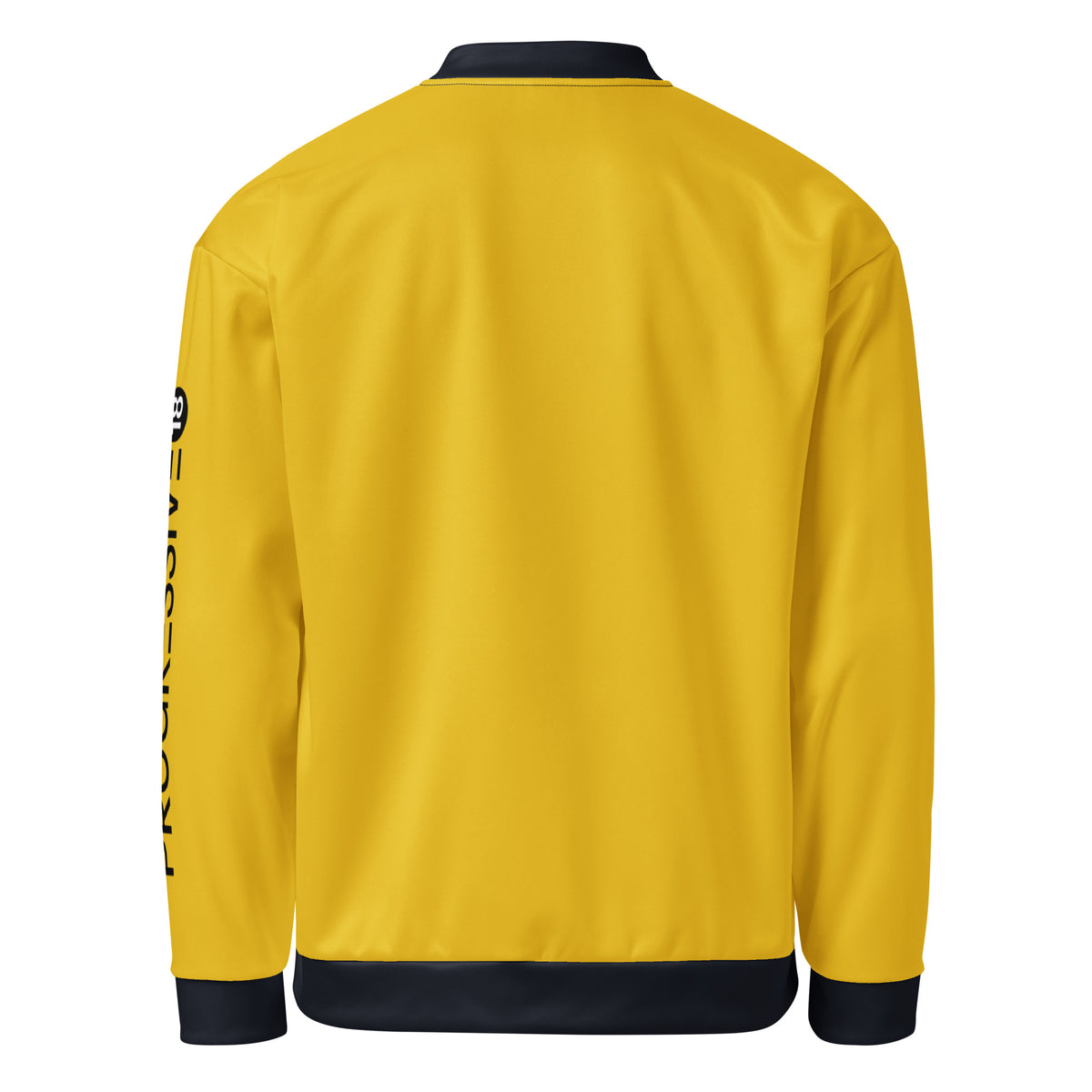 Men’s Bold Yellow Bomber Jacket