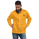 Full Sleeve Unisex Yellow Bomber Jacket