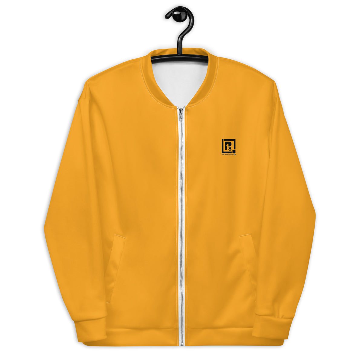 Full Sleeve Unisex Yellow Bomber Jacket