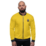 Men’s Bold Yellow Bomber Jacket
