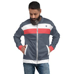 Full Sleeve Color Block Polyester Bomber Jacket