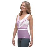 Women's Geometric Print Sleeveless Tank Top – Stylish & Performance-Ready