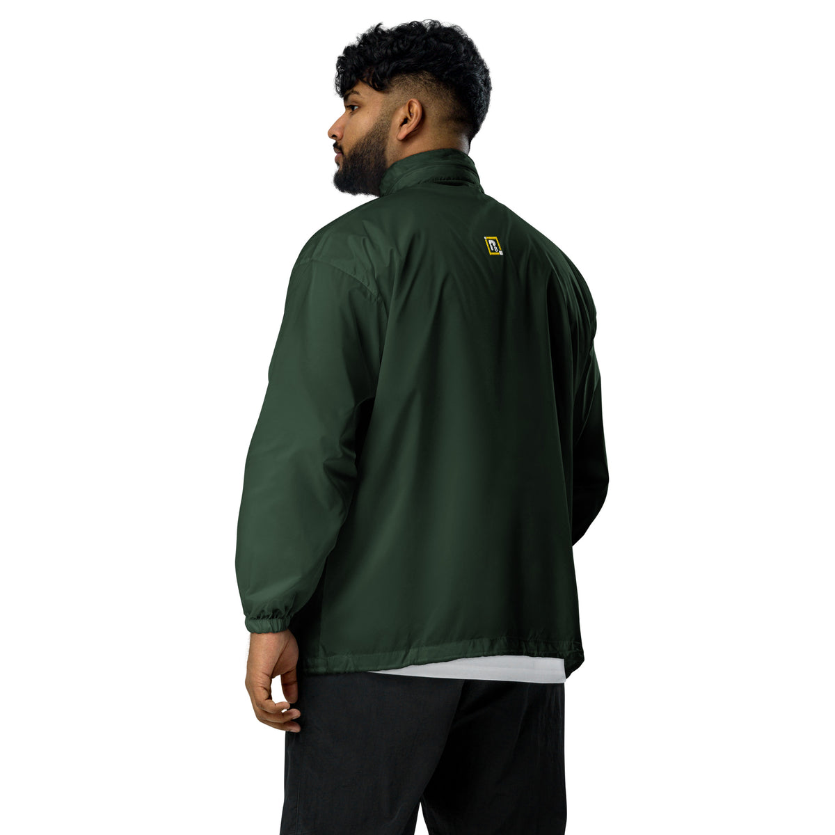 Men’s Dark Green Windbreaker Jacket