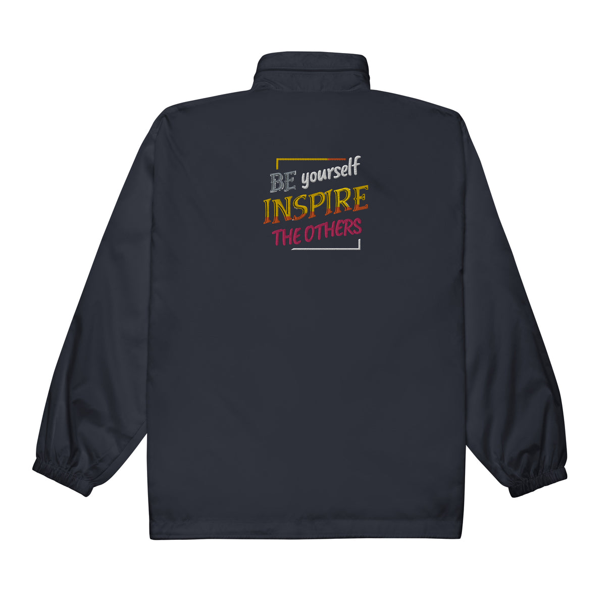 Men's "Be Yourself, Inspire Others" Windbreaker Jacket