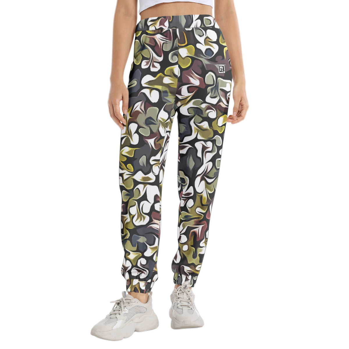 Elastic Waist Tapered Sweatpant