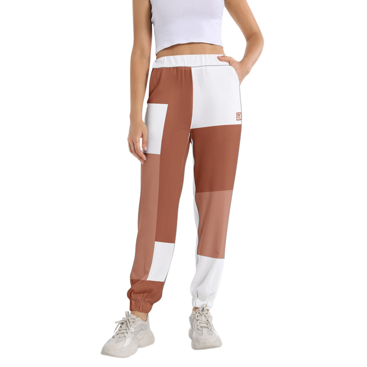 Women's Color-Block Jogger Sweatpants