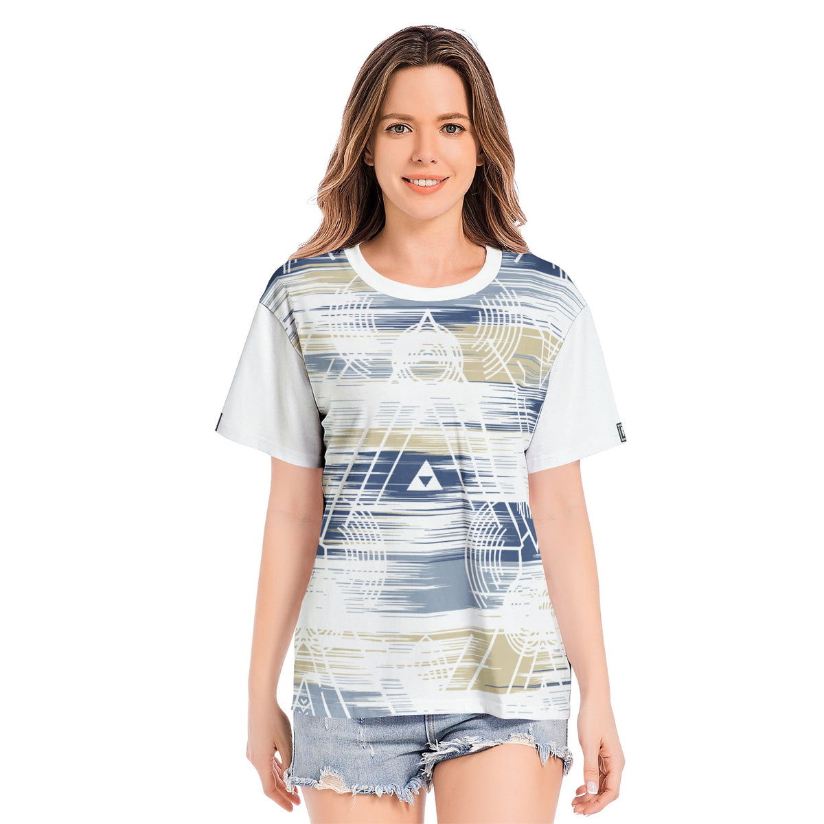 Unisex All-Over Print Cotton T-shirts