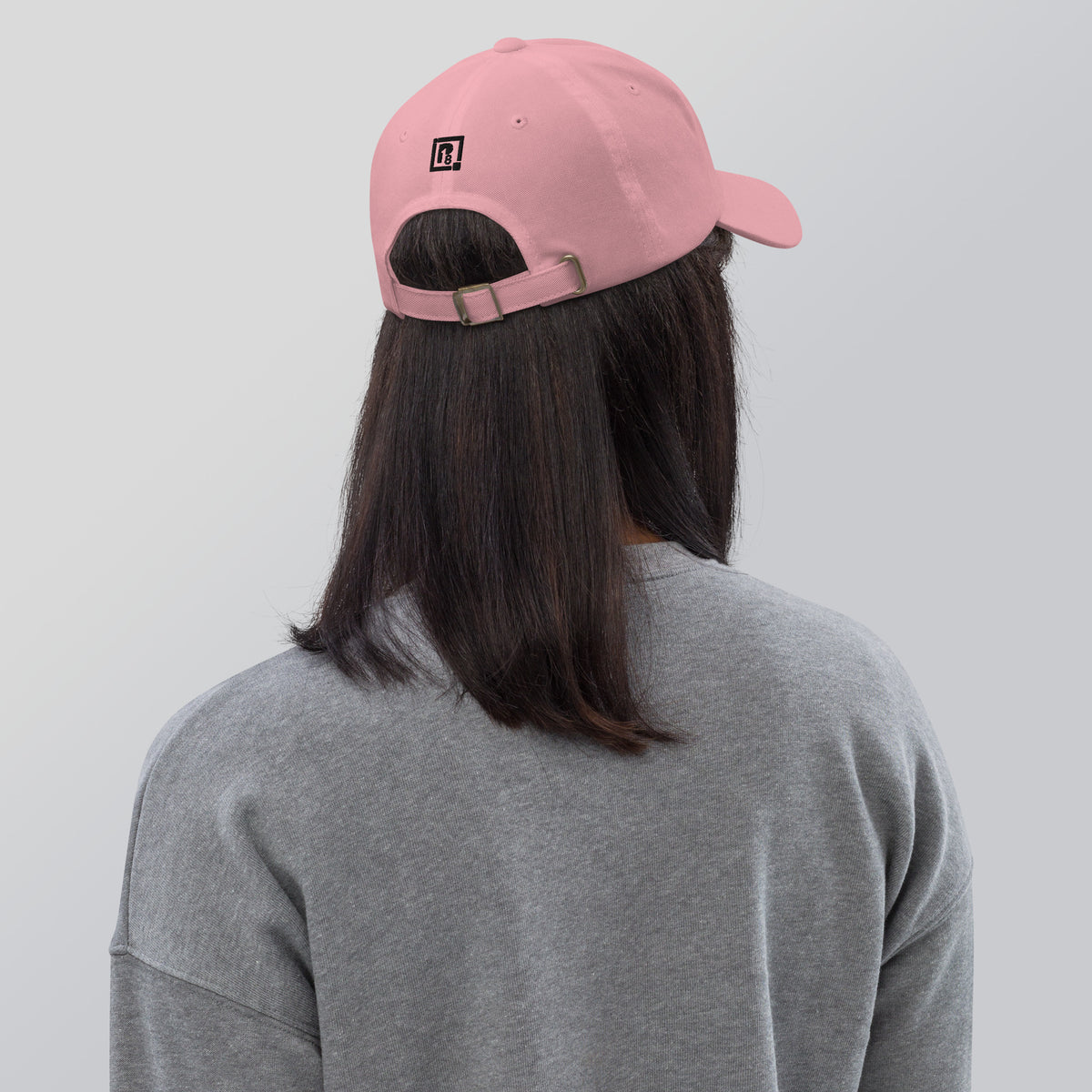Pitter Patter Embroidered Pink Dad Cap