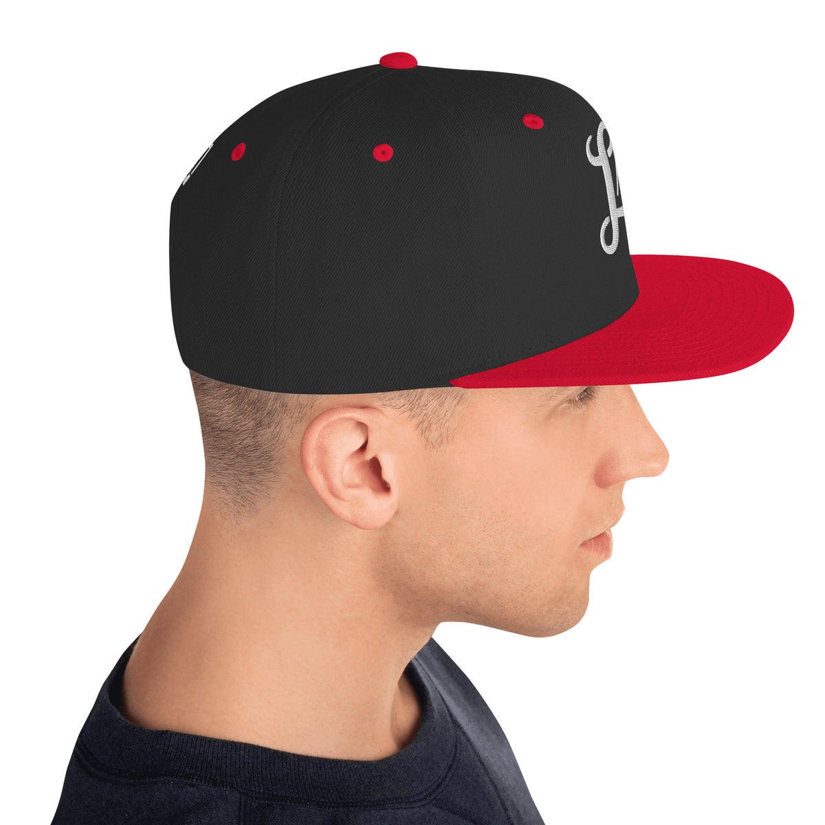 Men’s LA Embroidered Snapback Hat