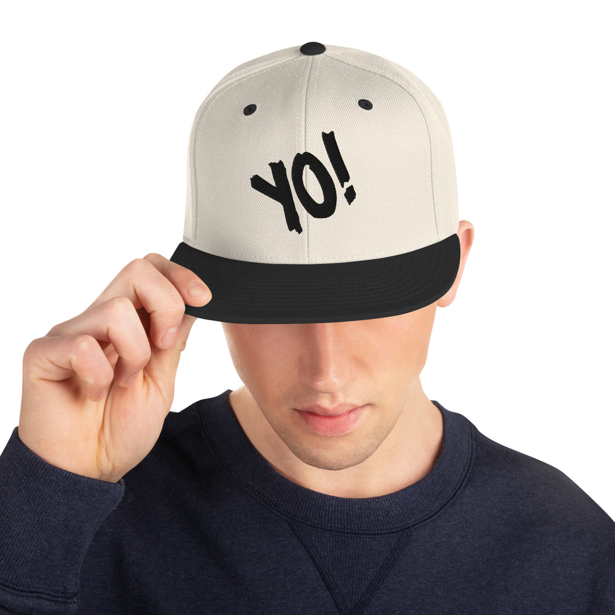 YO! Two-Tone Snapback Cap