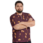 Men's All-Over-Print Polo Shirts