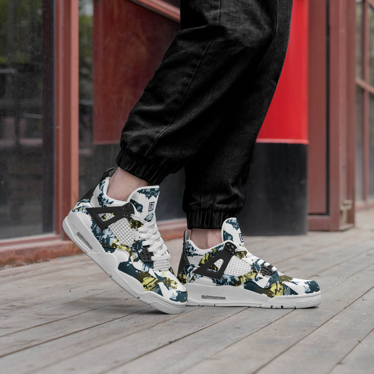 Unisex Non Slip Lace Up Breathable Fashion Sneakers