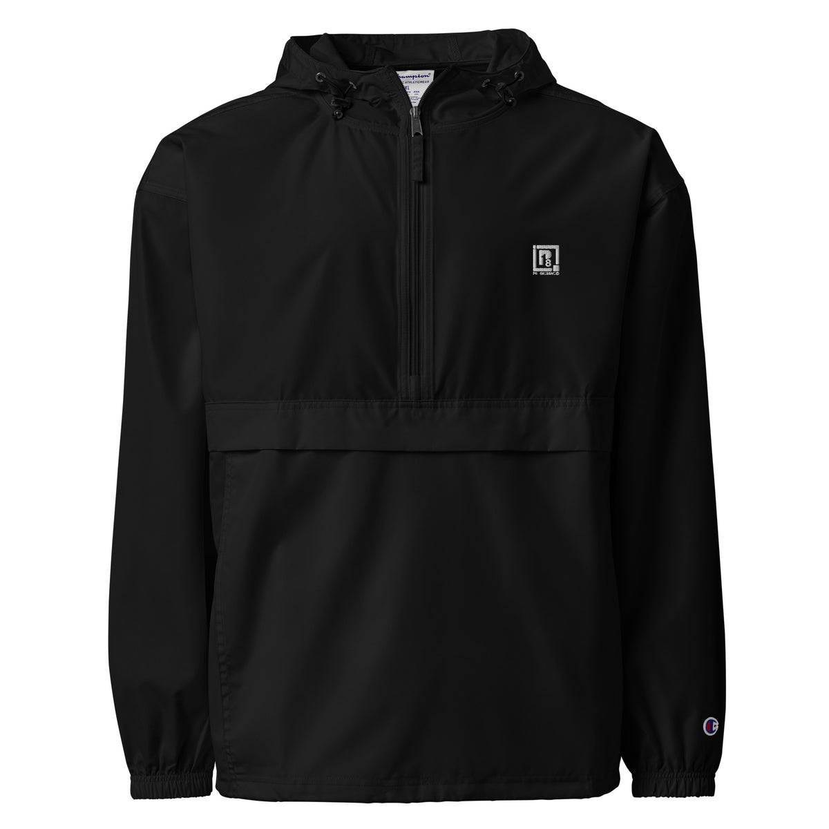 Men’s Black Windbreaker Jacket