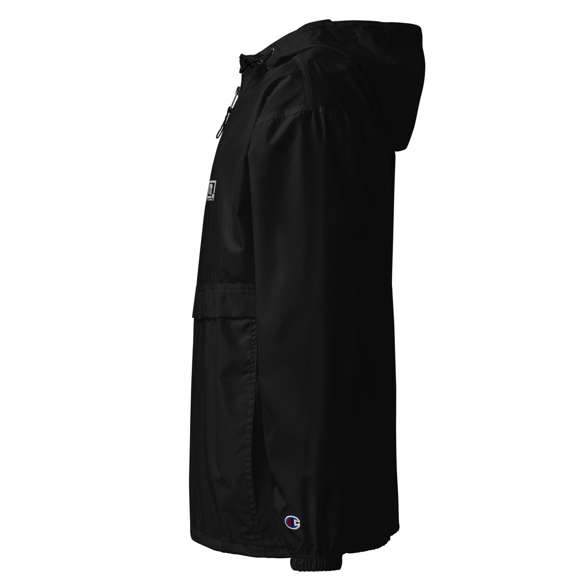 Men’s Black Windbreaker Jacket