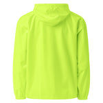 Women's Neon Yellow Windbreaker Jacket