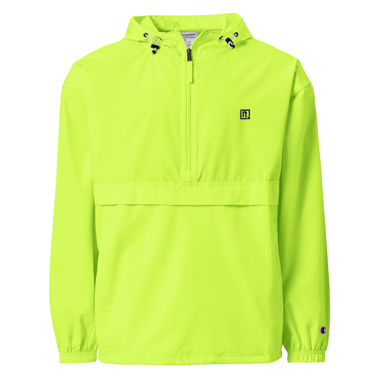 Women's Neon Yellow Windbreaker Jacket