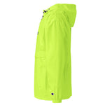 Women's Neon Yellow Windbreaker Jacket