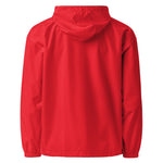 Women's Red Windbreaker Jacket