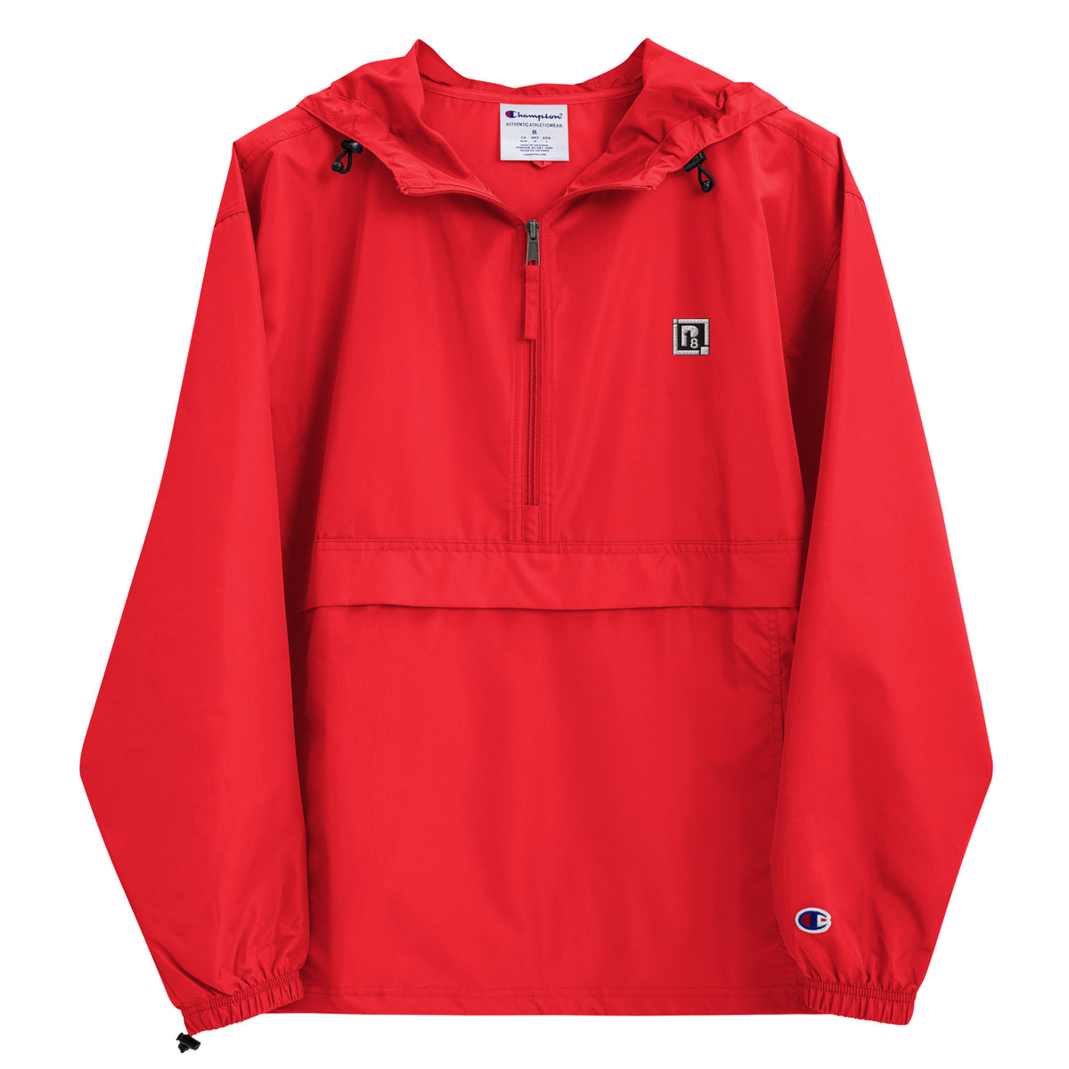 Women's Red Windbreaker Jacket