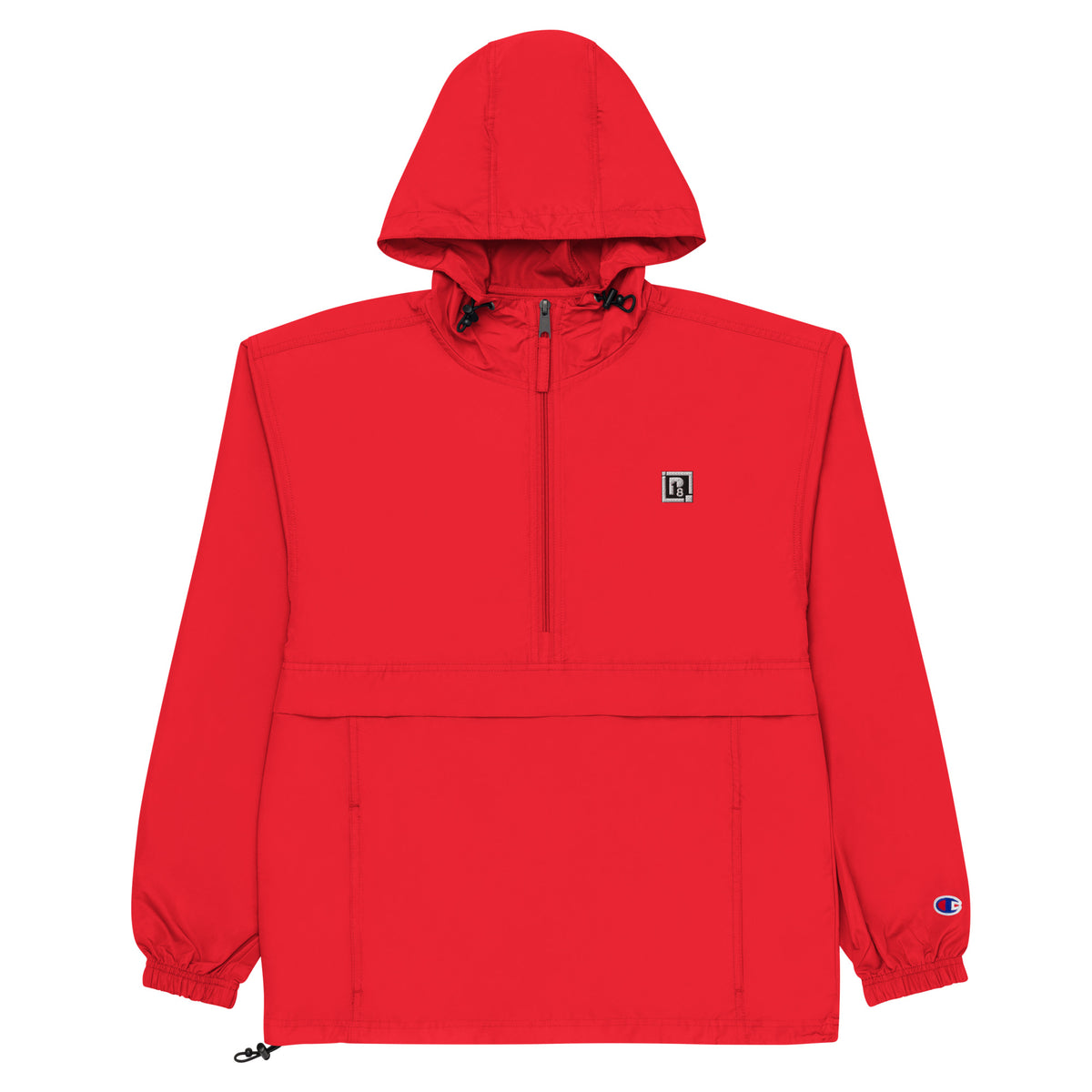 Women's Red Windbreaker Jacket
