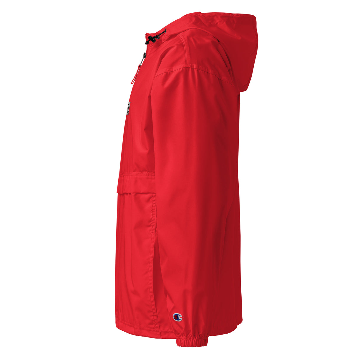 Women's Red Windbreaker Jacket