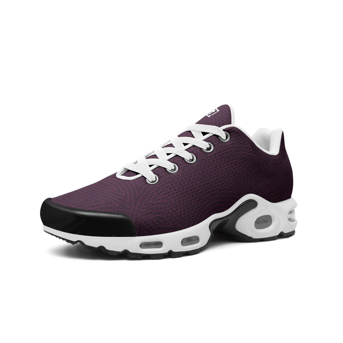 Men’s Dark Plum Athletic Sneakers