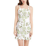 Women’s Strappy Mini Dress – White Garden Lace Edition by Progressive18