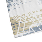 Men’s Abstract Print Polo T-Shirt