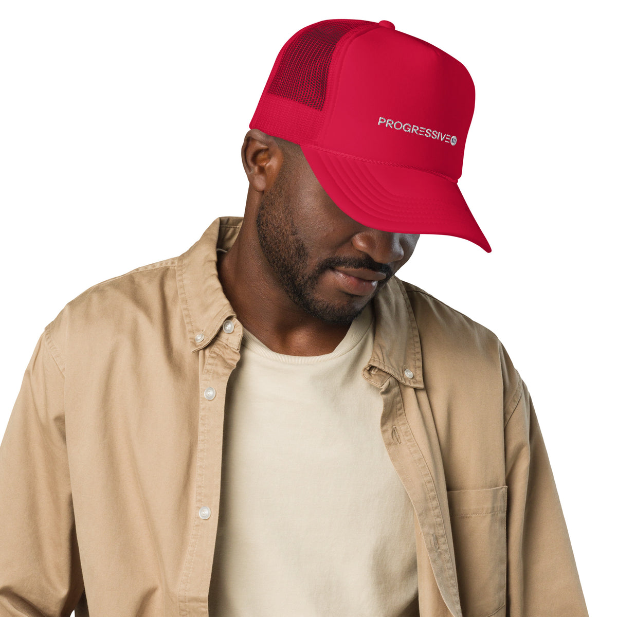Progressive18 Embroidered Trucker Cap