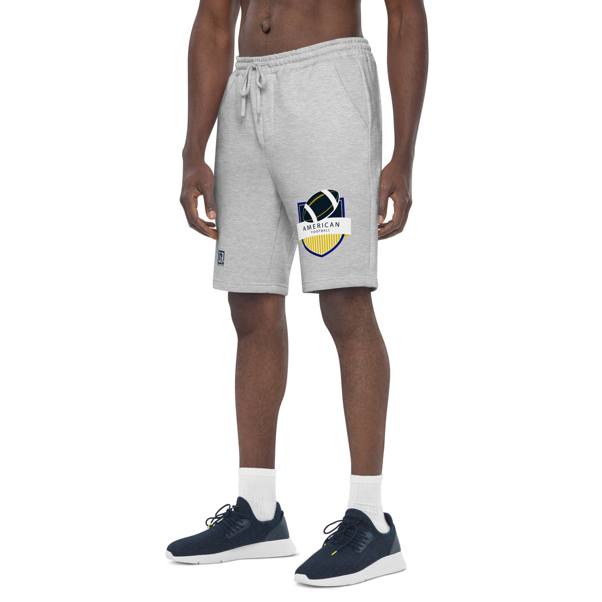 Men’s American Football Graphic Sweat Shorts – Comfortable & Sporty