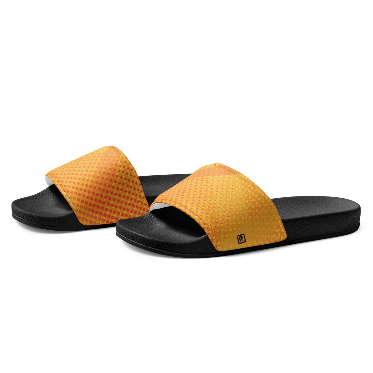 Men's Yellow Gradient Slide Sandals