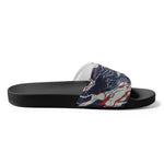 Men’s Abstract Print Slides