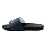 Men's "Stay Strong" Navy Slide Sandals
