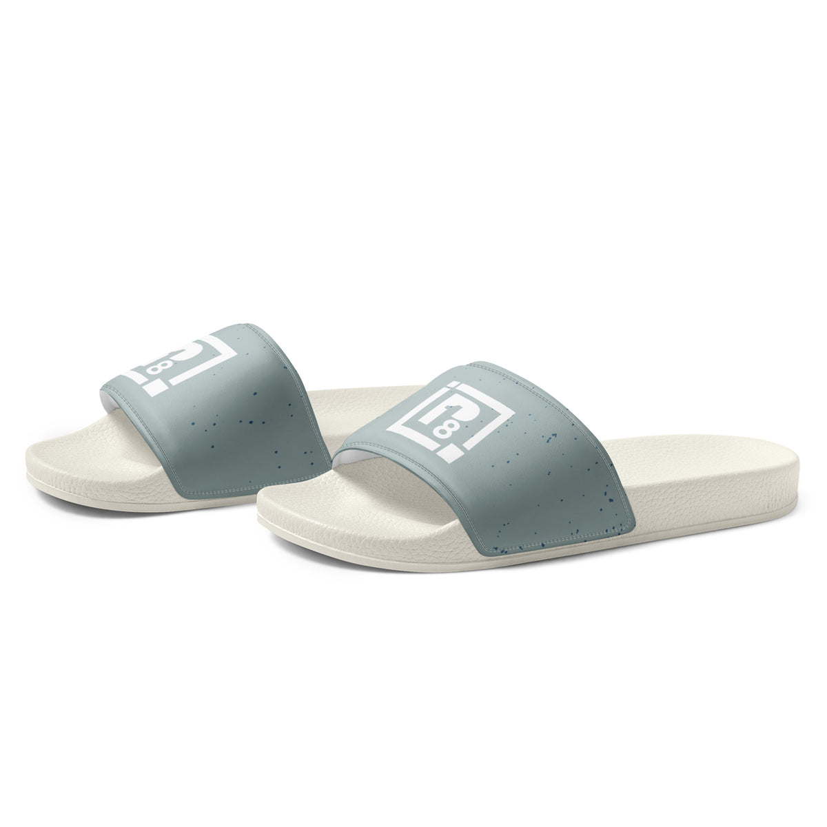 Men's Minimalist Gray Slide Sandals