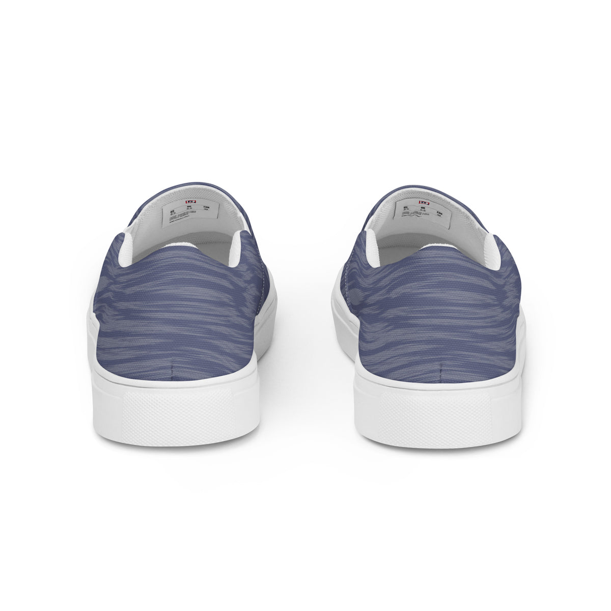 Men's Blue Textured Slip-On Shoes