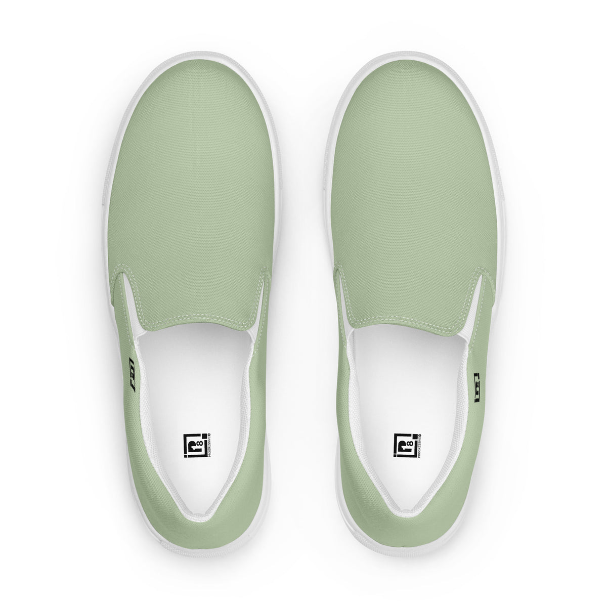 Men's Sage Green Slip-On Shoes